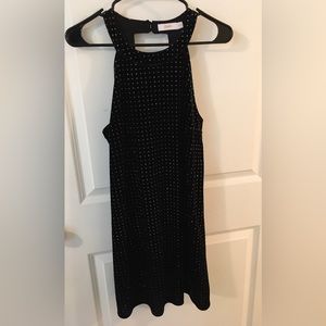 Candie’s Velvet Cocktail Dress